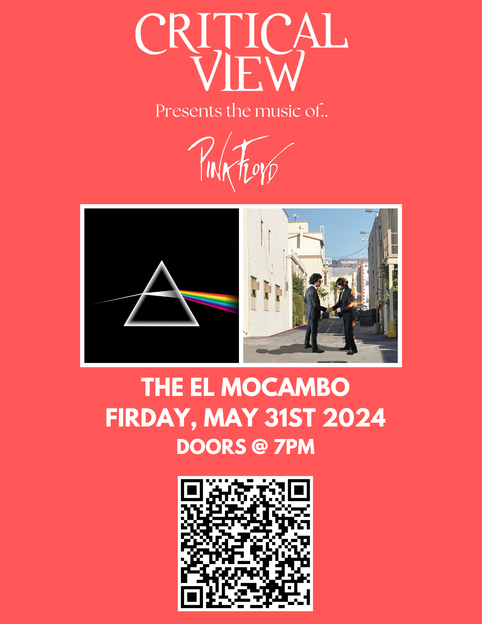 poster for lindsay flat theatre critical view concert